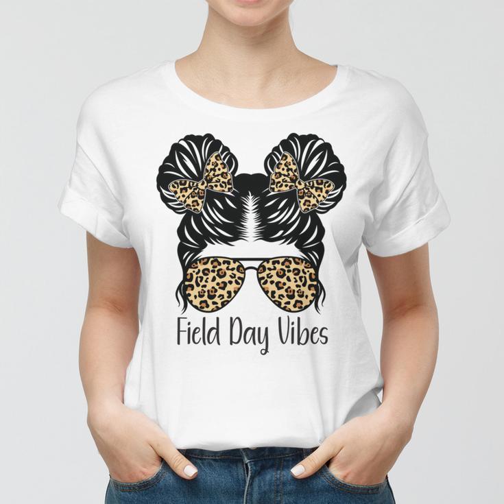 Happy Field Day Field Day Tee Kids Graduation School Fun Day V10 Women T-shirt