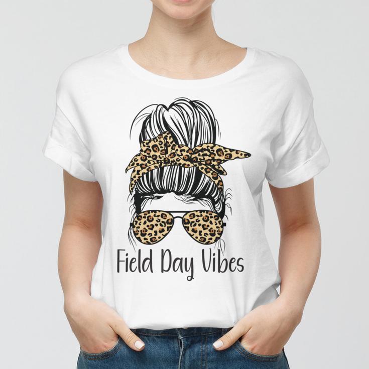 Happy Field Day Field Day Tee Kids Graduation School Fun Day V11 Women T-shirt