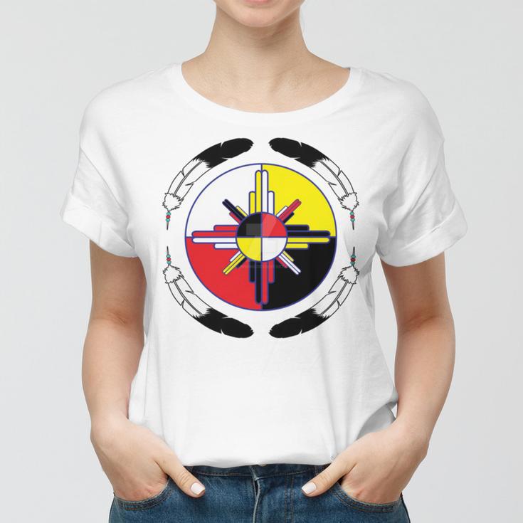 Huchnon Native American Tribe V4 Women T-shirt