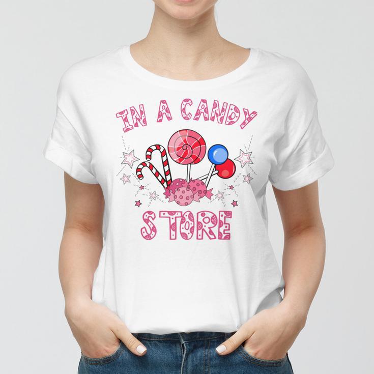 Kid In A Candy Store 35 Trending Shirt Women T-shirt