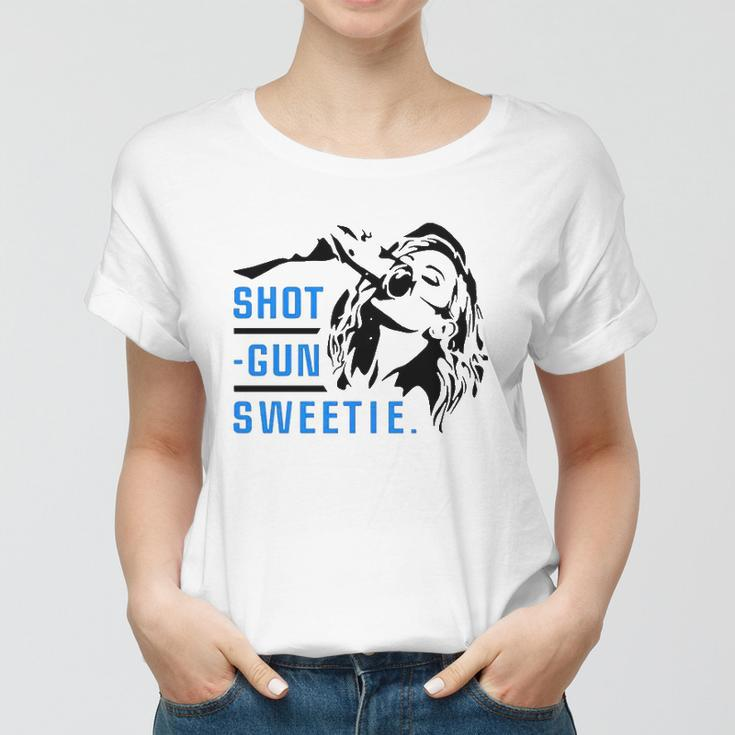 Kyle Larson’S Wife Shotgun Sweetie Women T-shirt