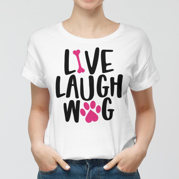 Live Laugh Bark 9 Trending Shirt Women T-shirt