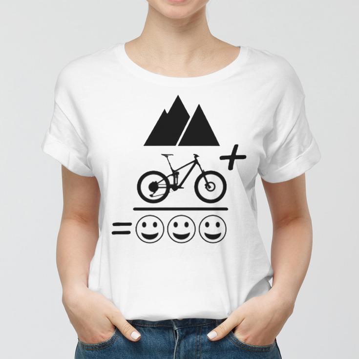 Mountain Biking Funny - Mountain Bike Happiness 194 Shirt Women T-shirt