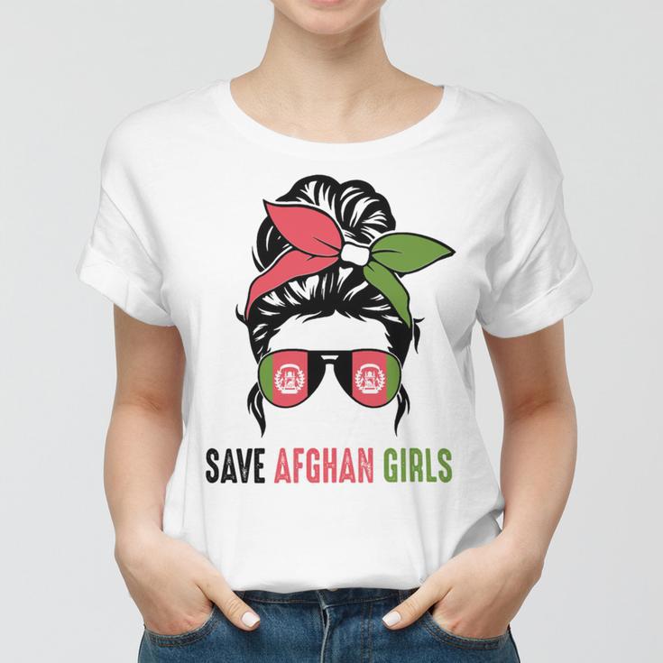 Save Afghan Girls Women T-shirt