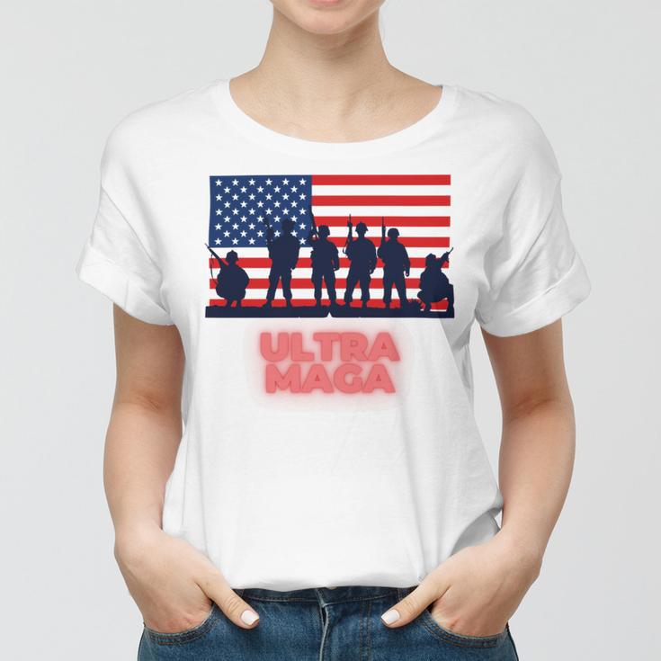 Ultra Maga And Proud Of It V21 Women T-shirt