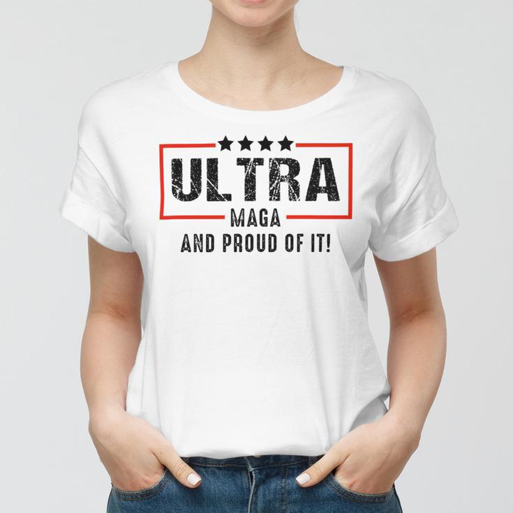 Vintage Ultra Maga And Proud Of It Women T-shirt