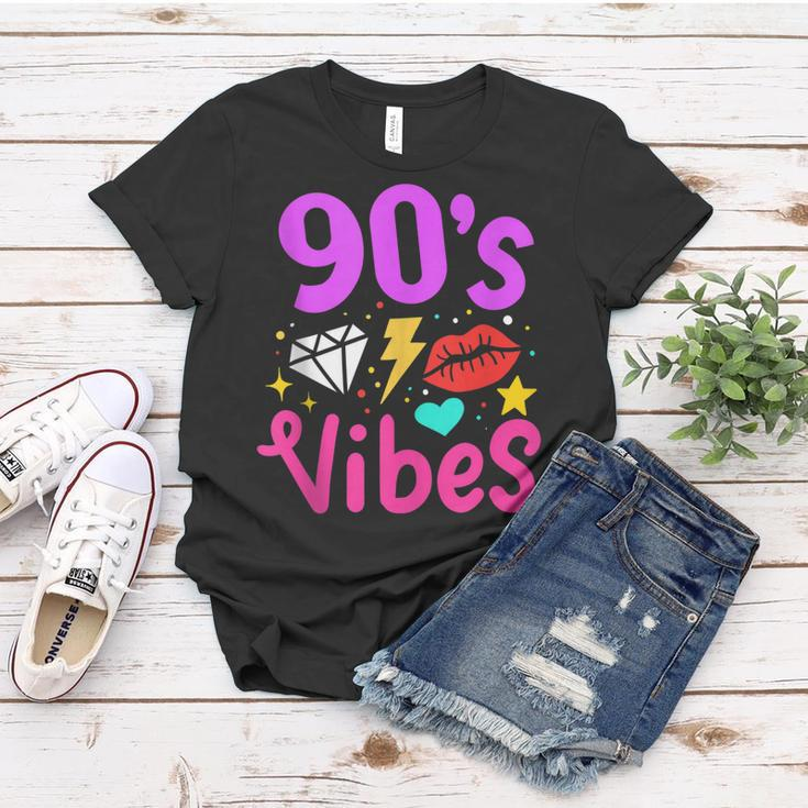 90S Vibes 90S Music Party Birthday Lover Retro Vintage Women T-shirt Funny Gifts