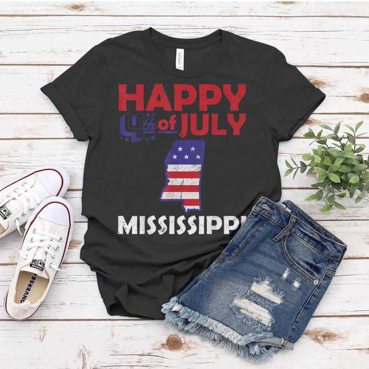 American Independence Day 4Th July Veteran Mississippi Women T-shirt Funny Gifts