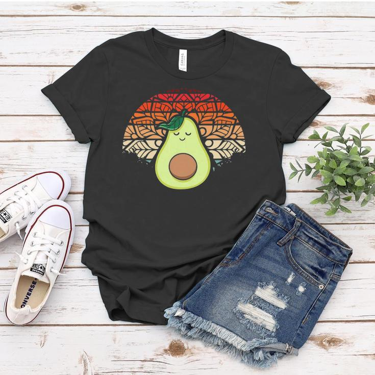 Avocado Yoga Pose Meditation Vegan Gift Meditation Women T-shirt Unique Gifts