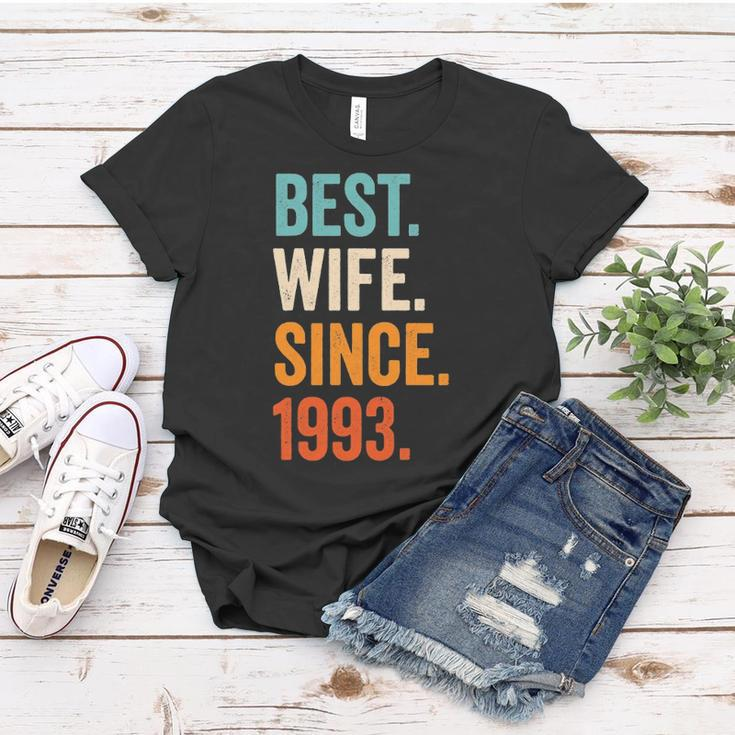 Best Wife Since 1993 29Th Wedding Anniversary 29 Years Women T-shirt Personalized Gifts