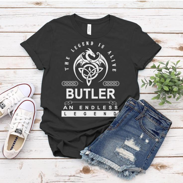 Butler Name Gift Butler An Enless Legend Women T-shirt Funny Gifts