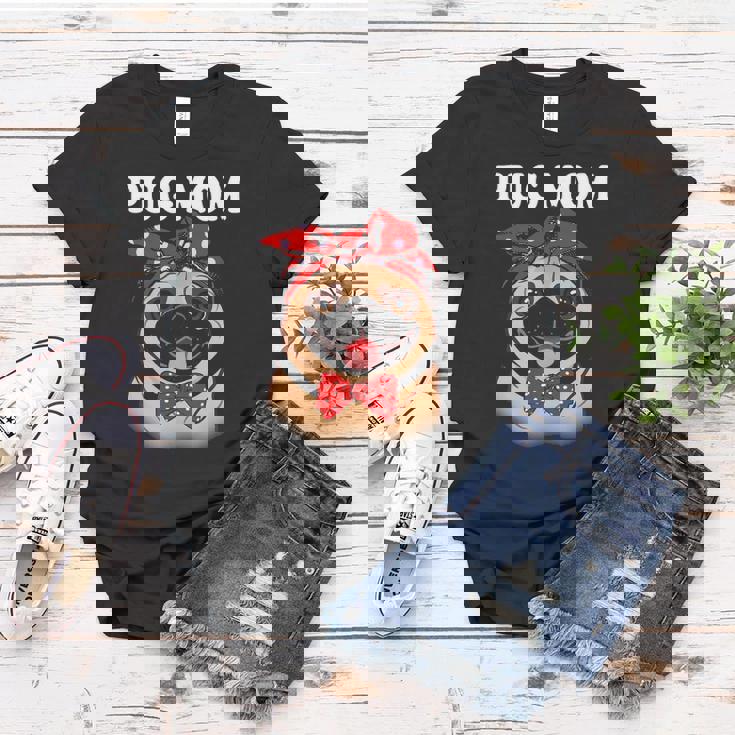 Cute Pug Mom Dogs Tee Mothers Day Dog Lovers Gifts For Women Women T-shirt Unique Gifts Cute Pug Mom Dogs Tee Mothers Day Dog Lovers Gifts For Women Women T-shirt Unique Gifts