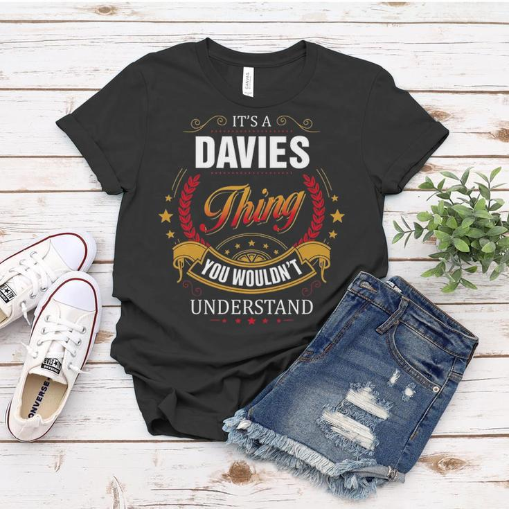 Davies Shirt Family Crest DaviesShirt Davies Clothing Davies Tshirt Davies Tshirt Gifts For The Davies Women T-shirt Funny Gifts