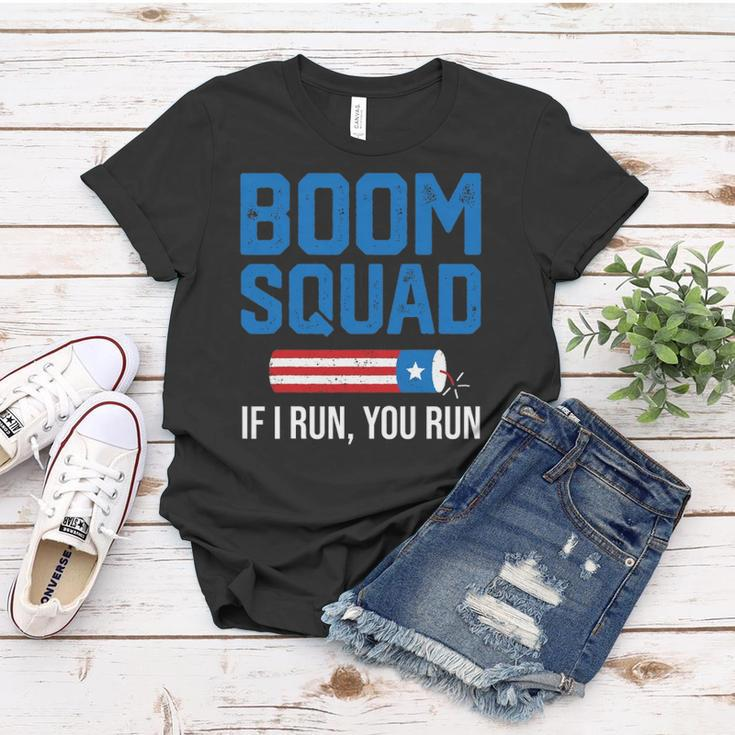 Fourth Of July 4Th July Fireworks Boom Patriotic American Women T-shirt Unique Gifts