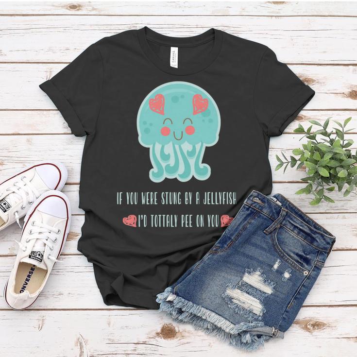 Funny Jellyfish Sting Valentines Day Gift For Love Women T-shirt Funny Gifts