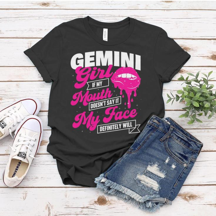 Gemini Girl - Zodiac Sign Astrology Symbol Horoscope Reader Women T-shirt Unique Gifts