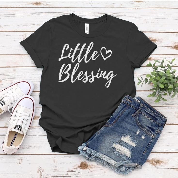 Little Blessing Kids Toddler Christmas Family Matching Women T-shirt Unique Gifts