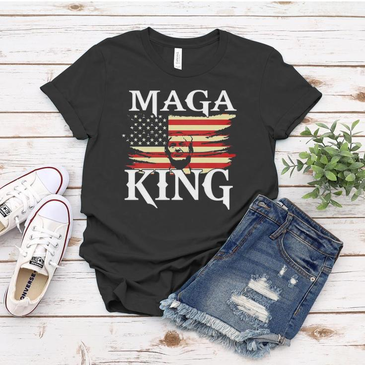Maga King American Patriot Trump Maga King Republican Gift Women T-shirt Unique Gifts