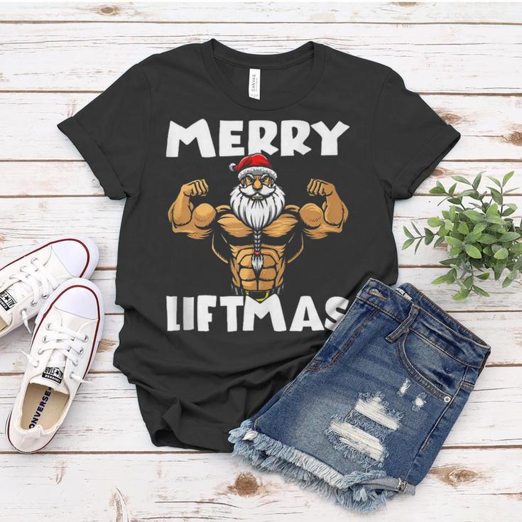 Merry Liftmas 300 Trending Shirt Women T-shirt Funny Gifts