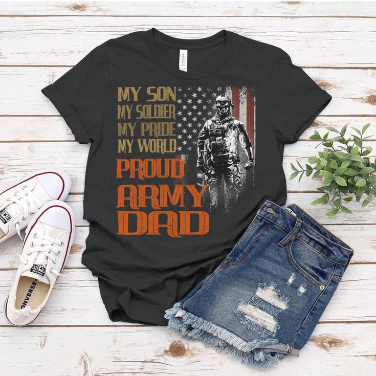 My Son Is A Soldier Hero Proud Army 708 Shirt Women T-shirt Funny Gifts