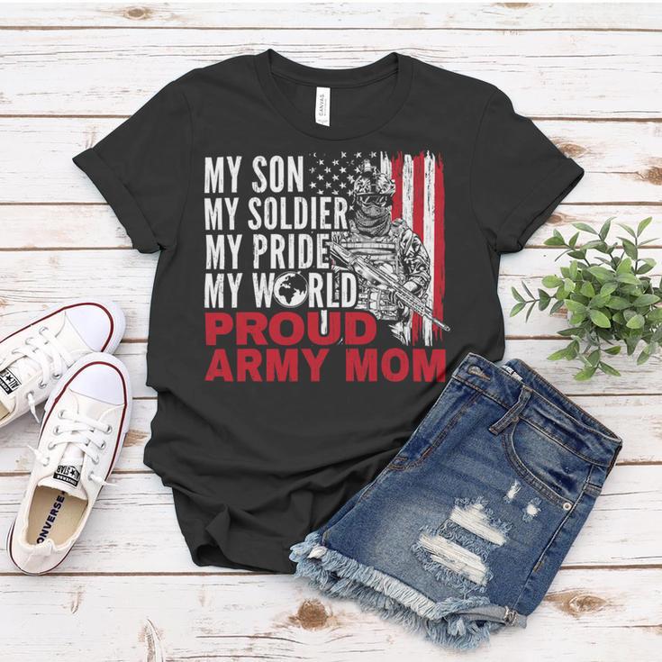 My Son My Soldier My Pride My World 694 Shirt Women T-shirt Funny Gifts