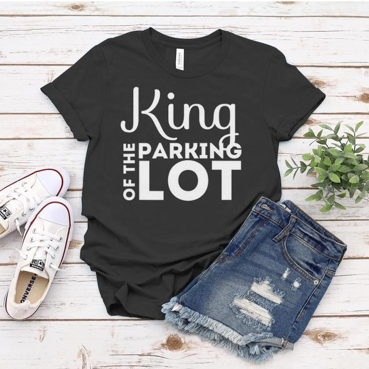 Parking Lot Attendant Funny Gift King Of Parking Lot Women T-shirt Personalized Gifts