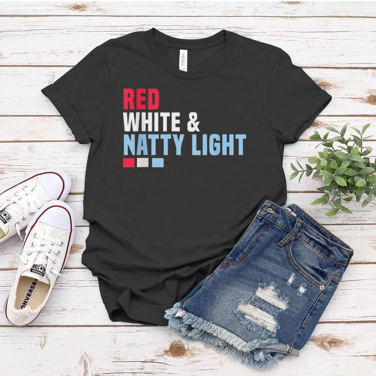 Red White And Natty-Light 4Th Of July Women T-shirt Unique Gifts