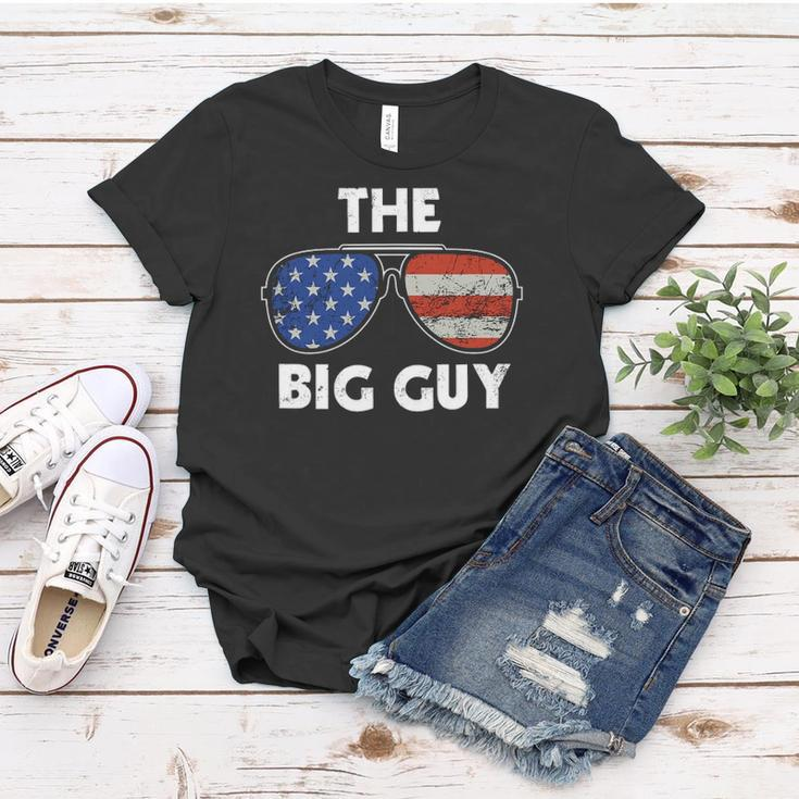 The Big Guy Joe Biden Sunglasses Red White And Blue Big Boss Women T-shirt Unique Gifts