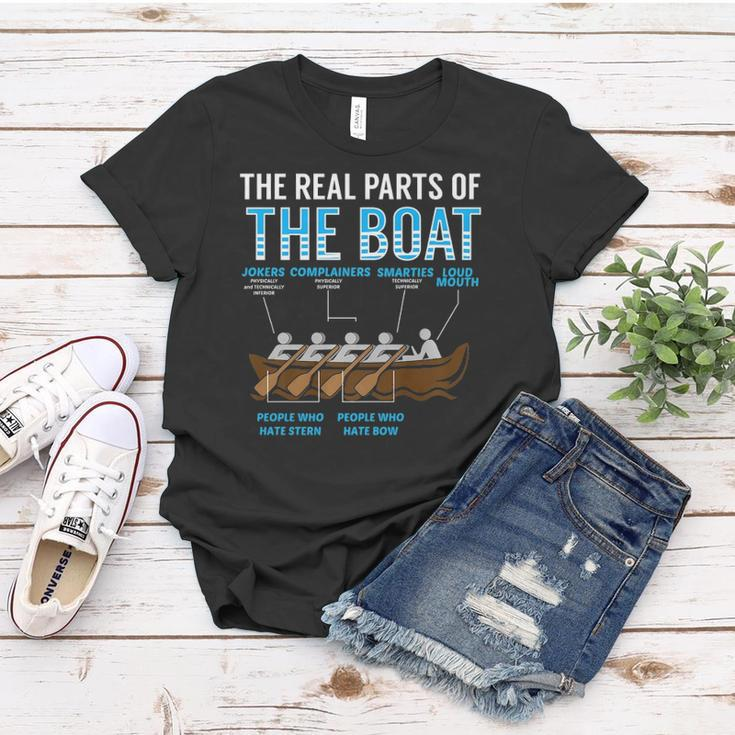 The Real Parts Of The Boat Rowing Gift Women T-shirt Unique Gifts