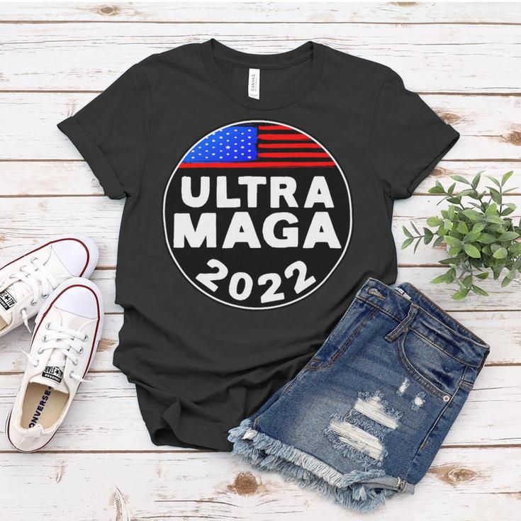 Ultra Maga Donald Trump Joe Biden America Women T-shirt Funny Gifts