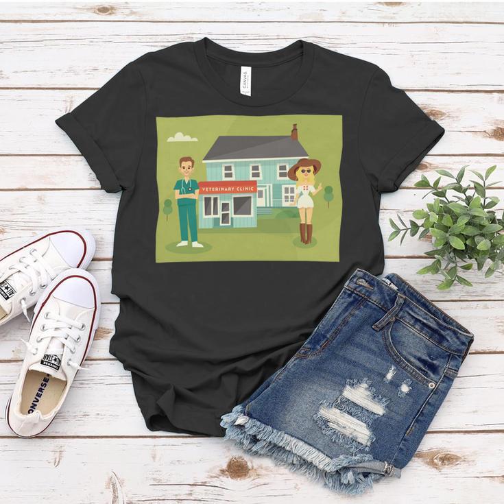 Vet Clinic 386 Trending Shirt Women T-shirt Funny Gifts