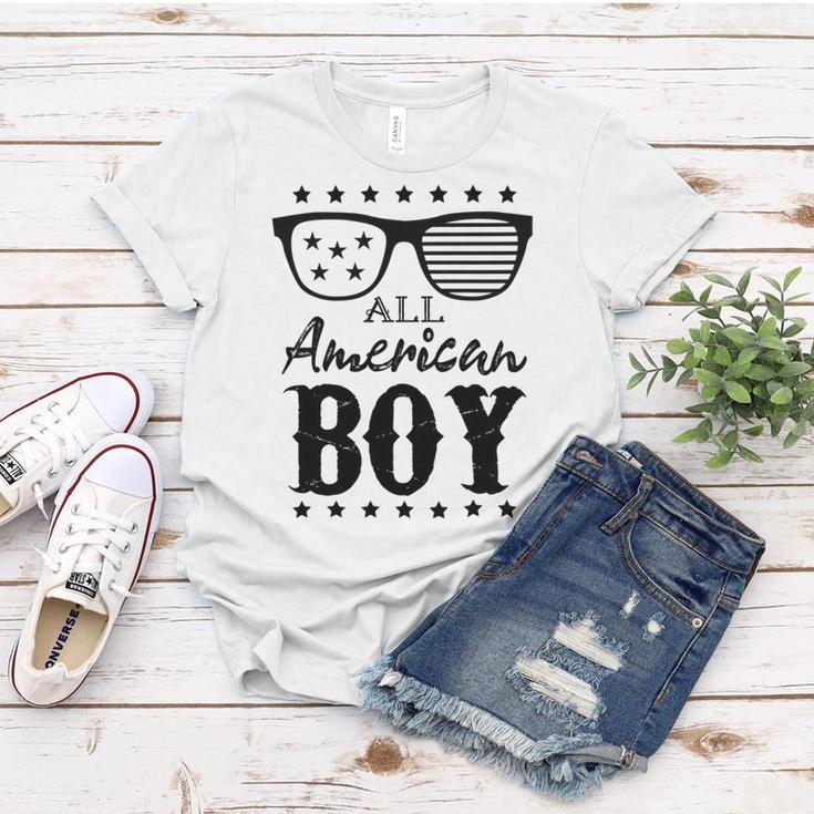 All American Boy 4Th Of July Boys Kids Sunglasses Family Women T-shirt Funny Gifts