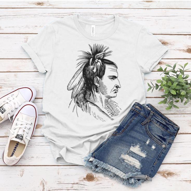 American Native Indian Graphics Women T-shirt Funny Gifts