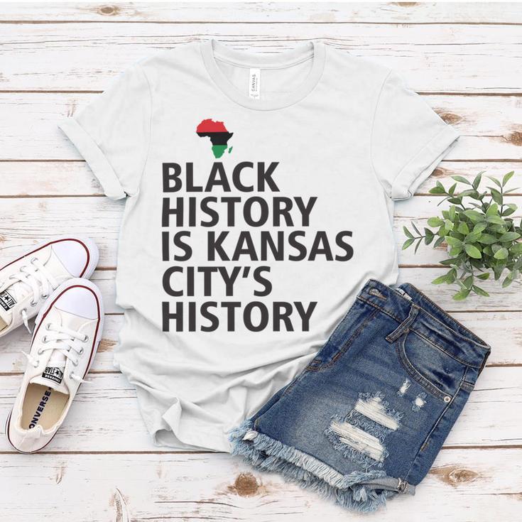 Black History Is Kansas Citys History Women T-shirt Funny Gifts