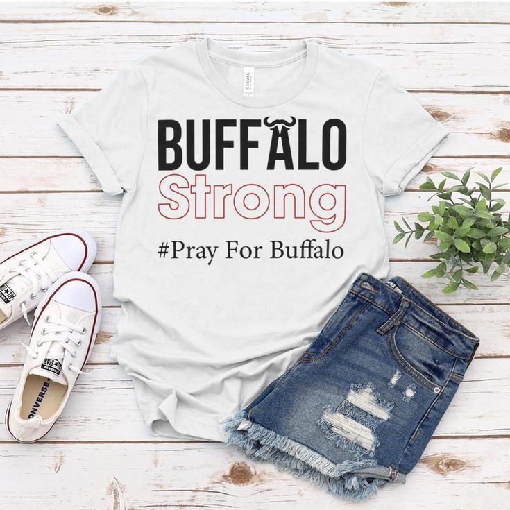 Buffalo Strong Pray For Buffalo Women T-shirt Funny Gifts