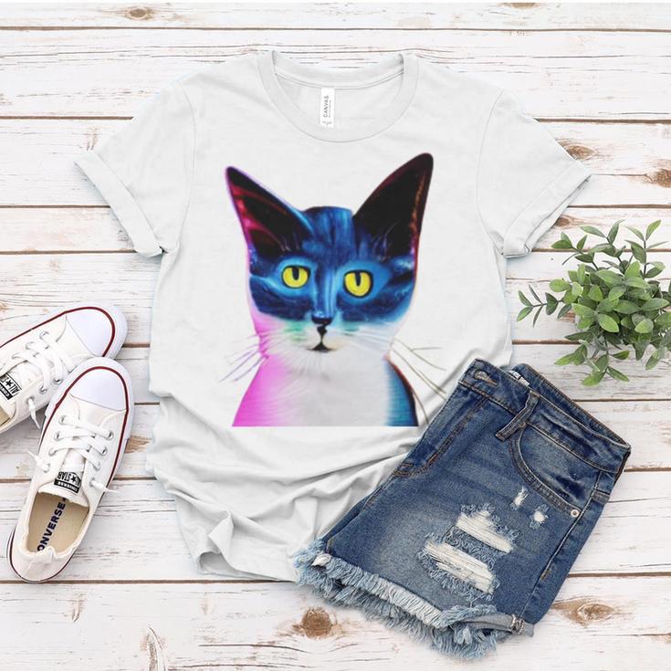 Cat Avatar Women T-shirt Funny Gifts