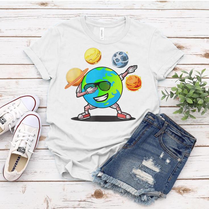 Dabbing Earth Day Women T-shirt Funny Gifts