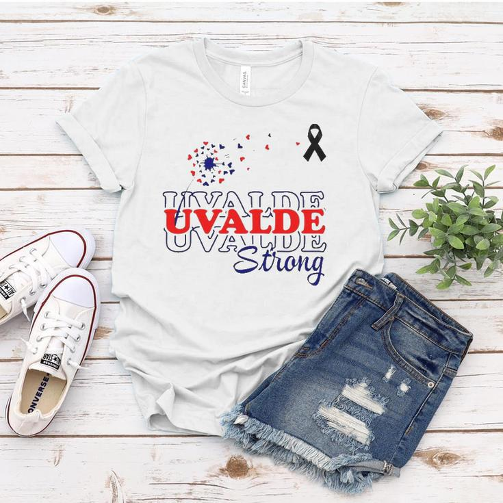 Dandelion Uvalde Strong Texas Strong Pray Protect Kids Not Guns Women T-shirt Unique Gifts