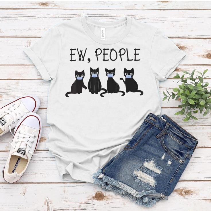 Ew People Meowy Cat Lovers 209 Shirt Women T-shirt Funny Gifts