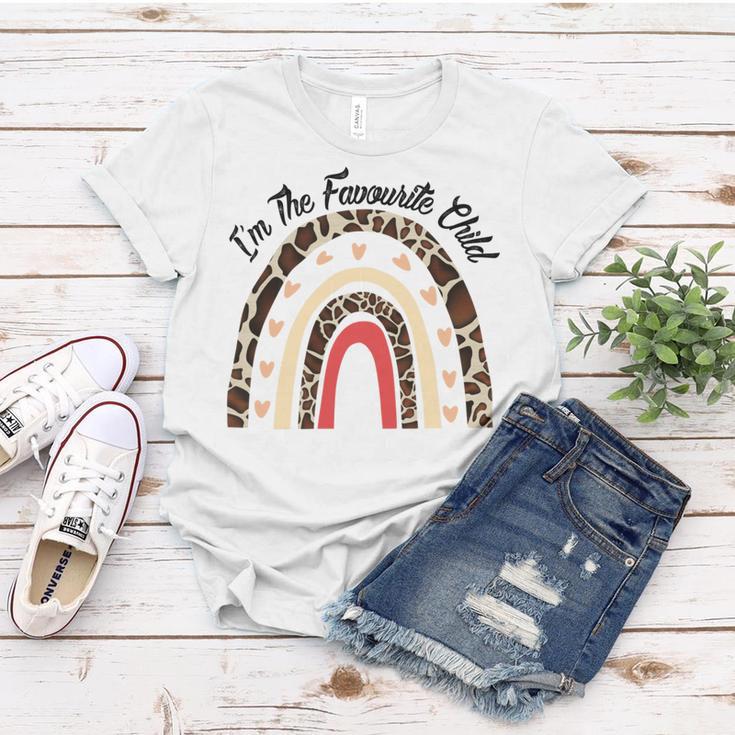 Funny Im The Favourite Child Siblings Family Tees Gift Essential Tshirt Women T-shirt Funny Gifts