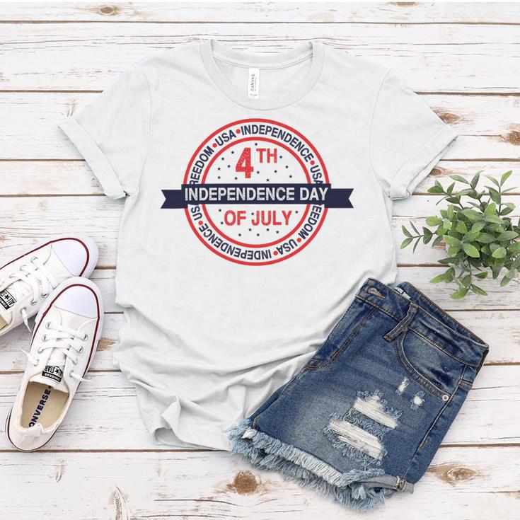 Happy 4Th Of July Usa Freedom Women T-shirt Funny Gifts