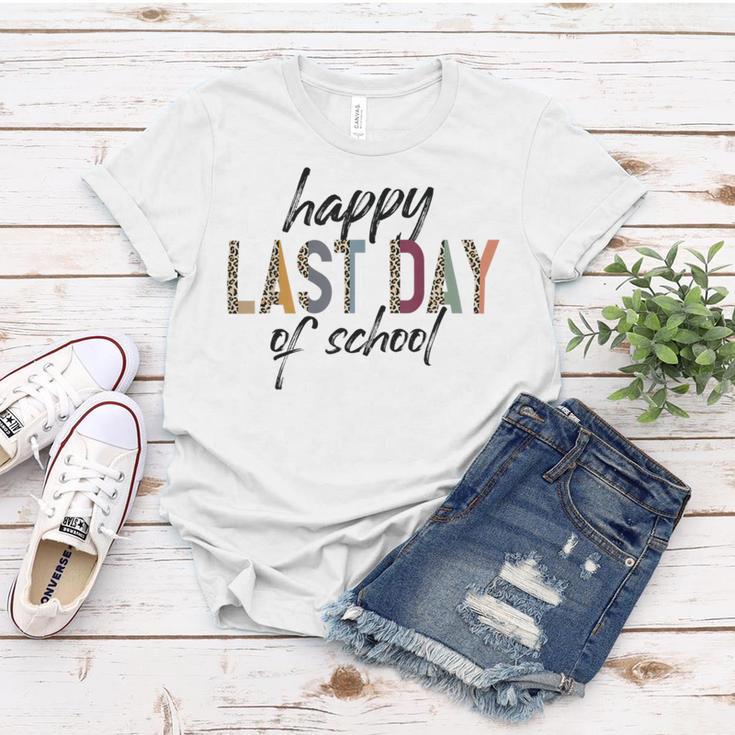 Happy Last Day Of School Funny V4 Women T-shirt Funny Gifts