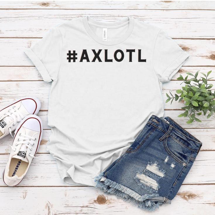 I Axlotl Questions Cute Axlotl V4 Women T-shirt Funny Gifts