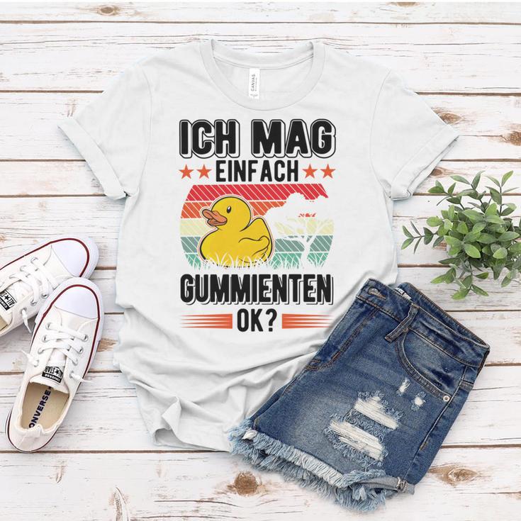 Ich Mag Einfach Gummienten Badeente Women T-shirt Funny Gifts