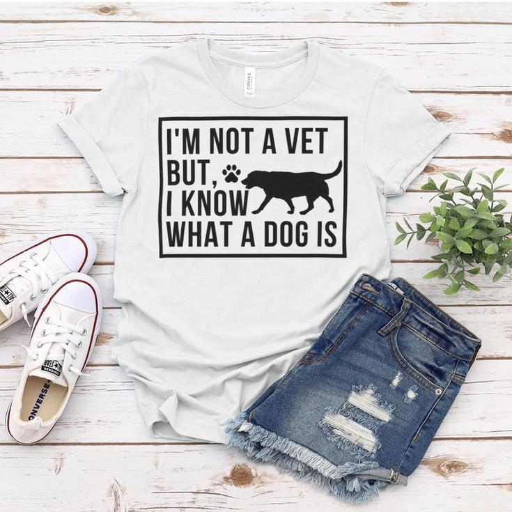 Im Not A Vet But I Know What A Dog Is Transgender Gift Women T-shirt Funny Gifts