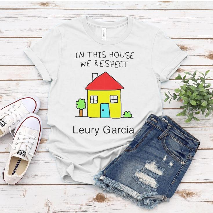 In This House We Respect Leury Garcia Women T-shirt Unique Gifts