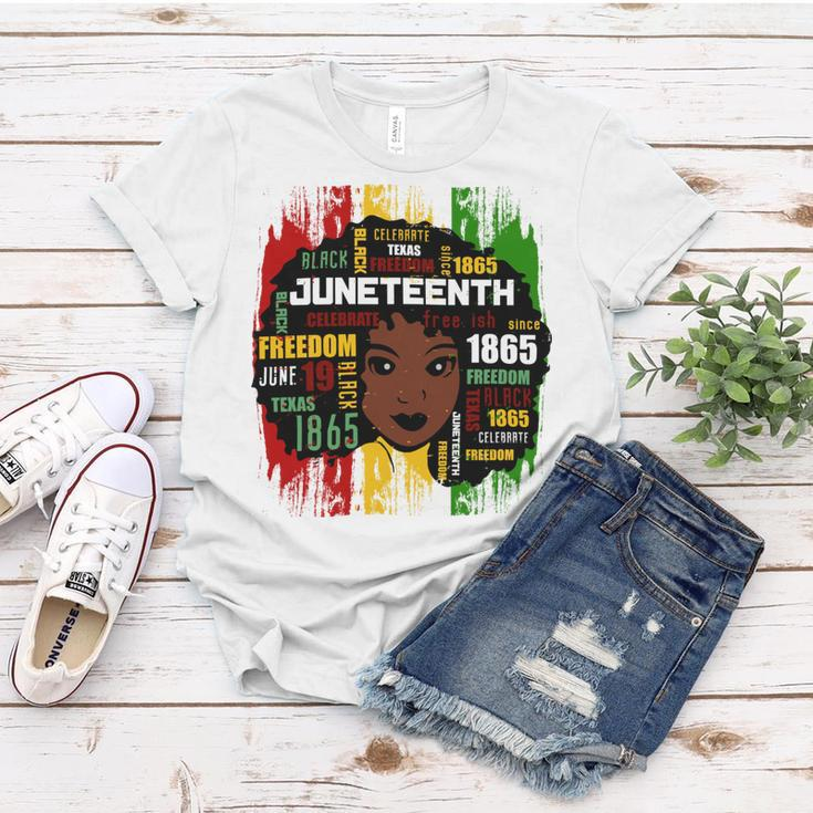 Juneteenth Girl Shirt Women T-shirt Unique Gifts