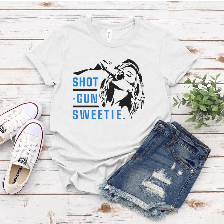 Kyle Larson’S Wife Shotgun Sweetie Women T-shirt Unique Gifts