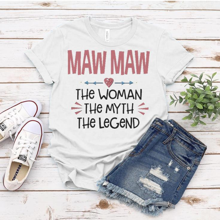 Maw Maw Grandma Gift Maw Maw The Woman The Myth The Legend V2 Women T-shirt Funny Gifts
