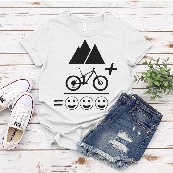 Mountain Biking Funny - Mountain Bike Happiness 194 Shirt Women T-shirt Funny Gifts